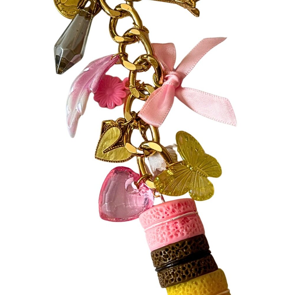 Paris Inspired Bag Charm/Keychain - Picture 8 of 9